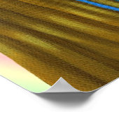 Poster de poupée hippie d'alimentation de fleurs (Coin)