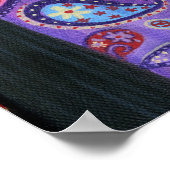 Poster de poupée Paisley Hippie (Coin)