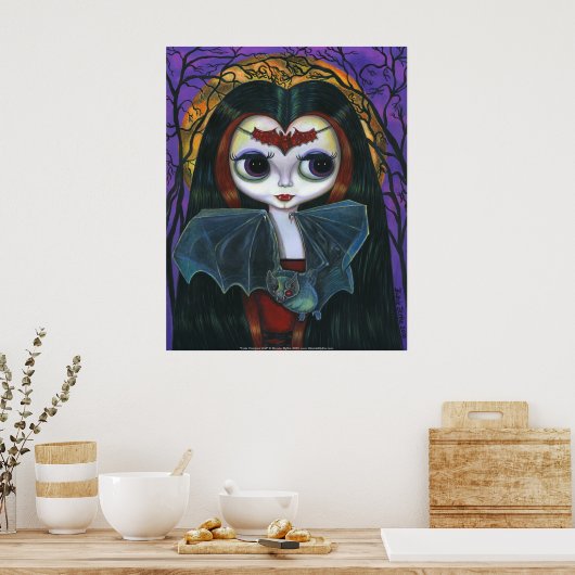 Poster de poupée Vampire (Cuisine)