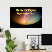 Poster de poussière Magique Supernovae (Bureau à domicile)