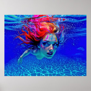 Poster « De près et personnel » - Un portrait chromatique