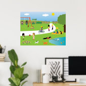 Poster de Pretty Park Life (Bureau à domicile)