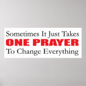 Poster de prière (Devant)