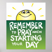 Poster de prière (Devant)