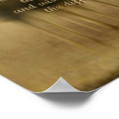 Poster de prière de sérénité (Coin)