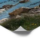 Poster de prière de sérénité (Coin)