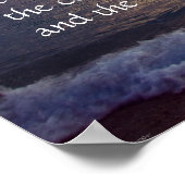 Poster de prière de sérénité (Coin)