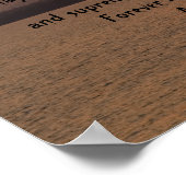 Poster de prière de sérénité (Coin)