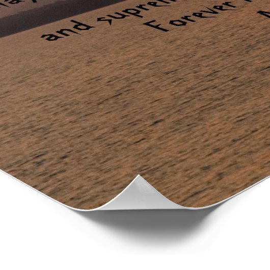 Poster de prière de sérénité (Coin)