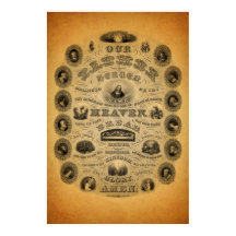 Poster de prière du Seigneur 3