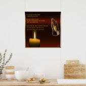 Poster de prière en temps réel (Cuisine)