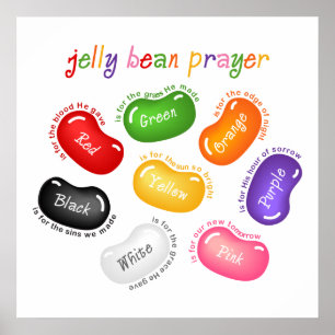 Poster de prière Jelly Bean Imprimer