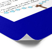 Poster de prière Jésus (Coin)