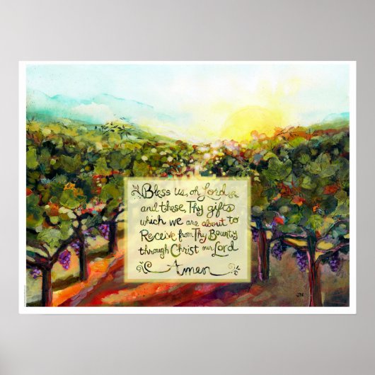 Poster de prière Oh Lord (Devant)