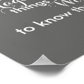 Poster de prière Sérénité citation grise et blanch (Coin)