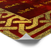 Poster de prière viking (Coin)