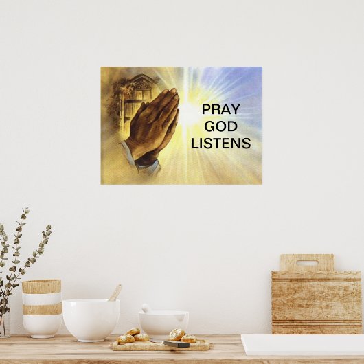 Poster de prières (Cuisine)