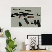 Poster de prise de contrôle Saiga 12 (Bureau à domicile)
