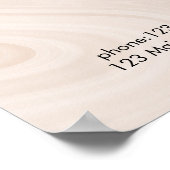 Poster de prix de style marbre moderne (Coin)