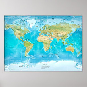 Poster de projection de la carte Moteur Monde Phys
