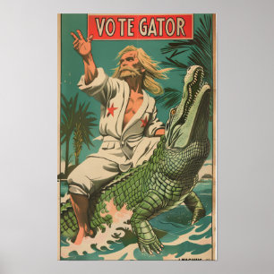 Poster de propagande communiste vintage avec un po