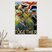 Poster de propagande de 2ÈME GUERRE MONDIALE 'Ense (Cuisine)