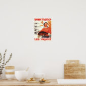 Poster De Propagande Soviétique "Le Bon Blé Entrer (Cuisine)