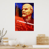 Poster de propagande spatiale soviétique (Cuisine)