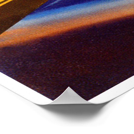 Poster de propagande spatiale soviétique (Coin)