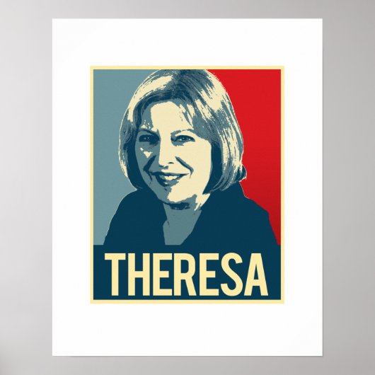 Poster de Propagande Theresa - (Devant)