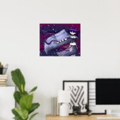 Poster de prune angélique (Bureau à domicile)