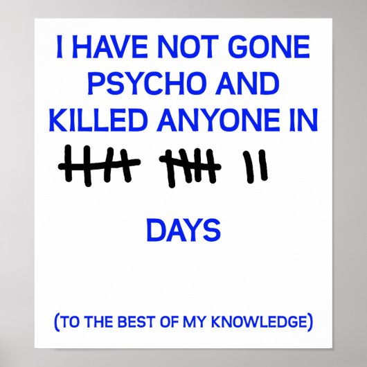 Poster de Psycho Funny (Devant)