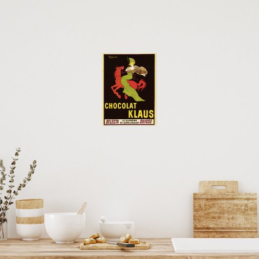 Poster de publicité Chocolat Klaus (Cuisine)