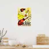 Poster de publicité français dessert (Cuisine)