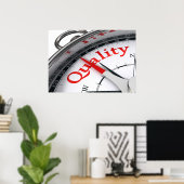 Poster de qualité (Bureau à domicile)