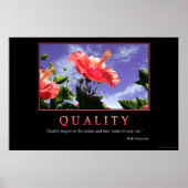 Poster de qualité (Devant)