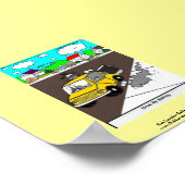 Poster de qualité Cartographie de la luge/escargot (Coin)