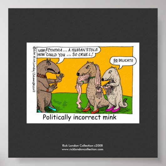 Poster de qualité de dessin P.I. Mink (Human Stole (Devant)