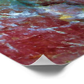 poster de quartz rose géant (Coin)