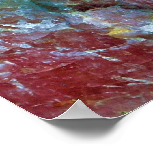 poster de quartz rose géant (Coin)