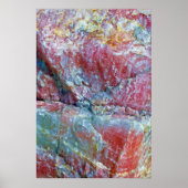 poster de quartz rose géant (Devant)