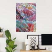 poster de quartz rose géant (Bureau à domicile)