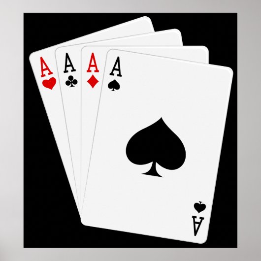 Poster de quatre as (Devant)