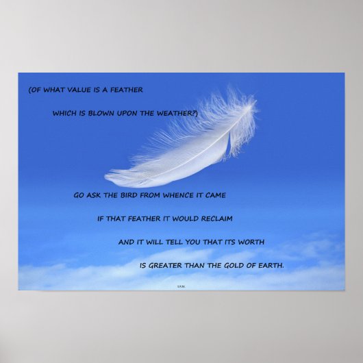 Poster De quelle valeur (Devant)