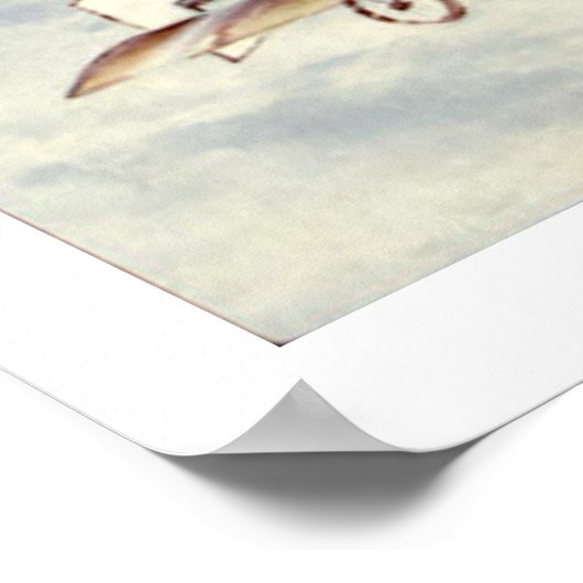 Poster de Rabbit Flying a Plane (Coin)