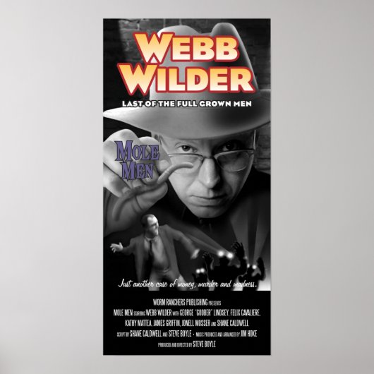 Poster de radio "Mole Men" (Devant)