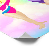 POSTER DE RAINBOW GYMNASTICS GYMNAST (Coin)