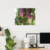 Poster de raisins (Bureau à domicile)