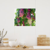 Poster de raisins (Cuisine)