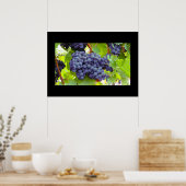 Poster de raisins (Cuisine)